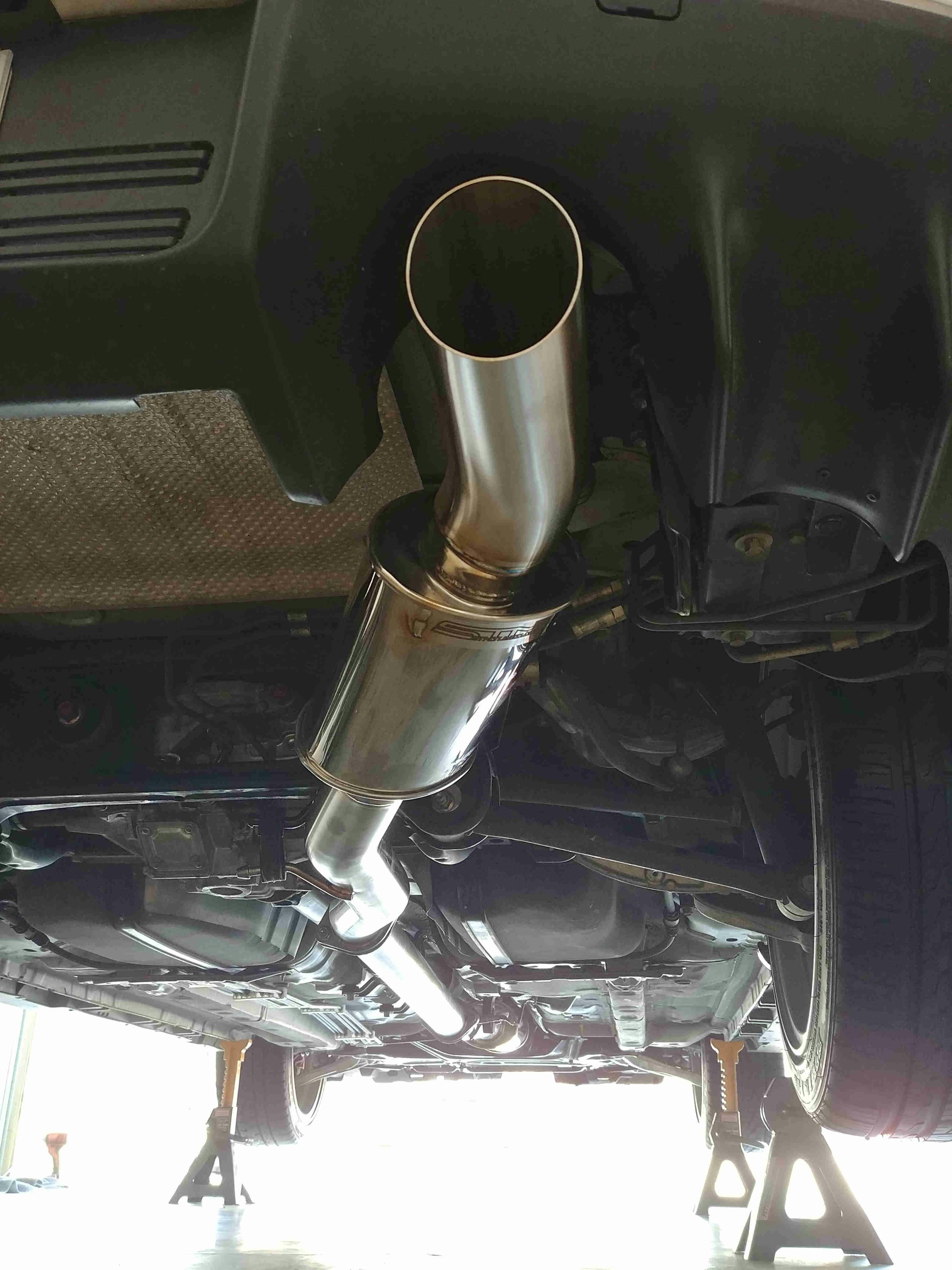 Evo X Stainless Catback Single Exit Exhaust